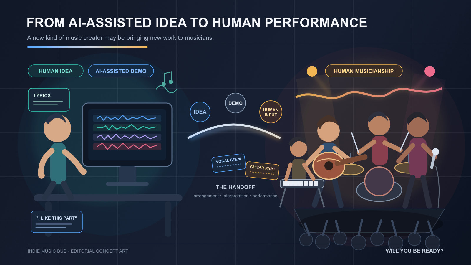 AI Is Bringing New Creators Into Music. They May Need Musicians.